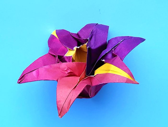 Origami Hyacinth Flower