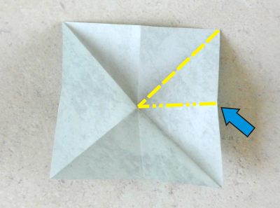 een japans origami boompje van papier knutselen