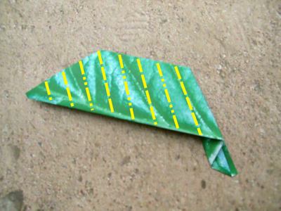 origami leaf