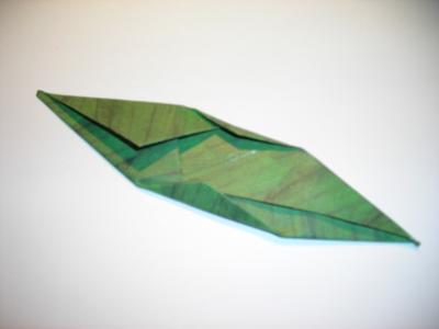 diagrams for leaf of an origami lily