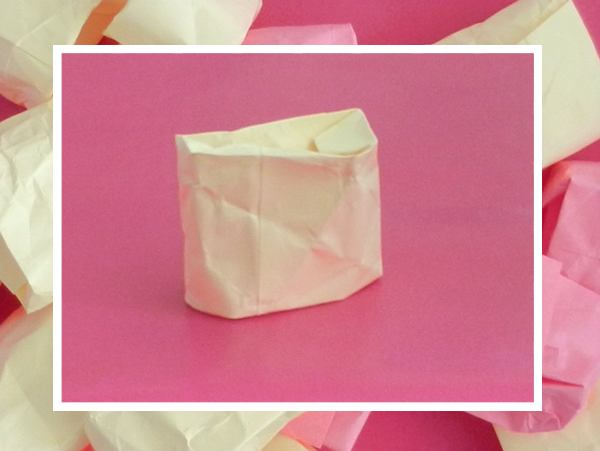 zelfgemaakt Marshmallow schuimsnoepje van papier