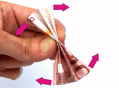 Fold a Money Origami bow