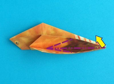 een visje knutselen met gekleurd papier