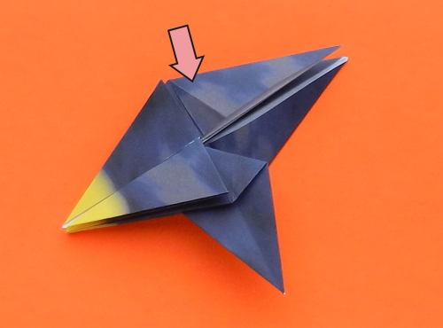 origami Ornithocheirus folding instructions
