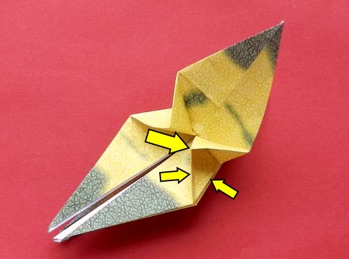 origami Pachycephalosaurus diagrams