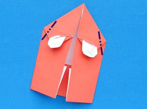 Make Origami Pacman Ghosts