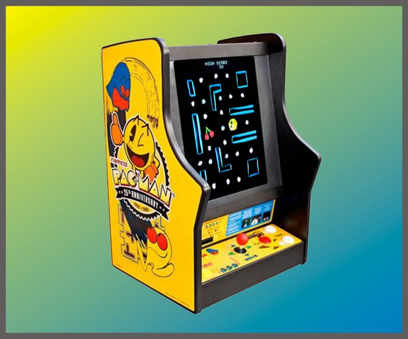 Pacman arcade game console