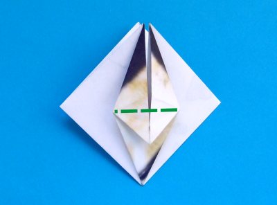 Origami Panda vouwen