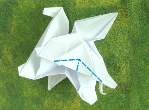 How to fold an Origami Pegasus