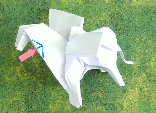 Een Pegasus paard maken van papier