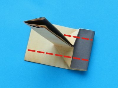 origami pickaxe folding instructions