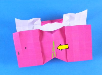 Origami Varken vouwen