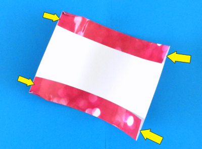 diagrams for folding a glossy origami gift box