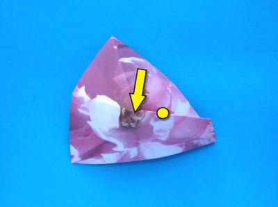 how to fold a cute pink origami flower