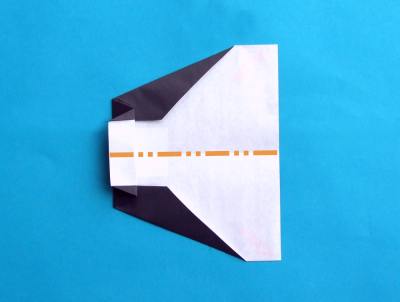 folding a paper plane, model minesweeper