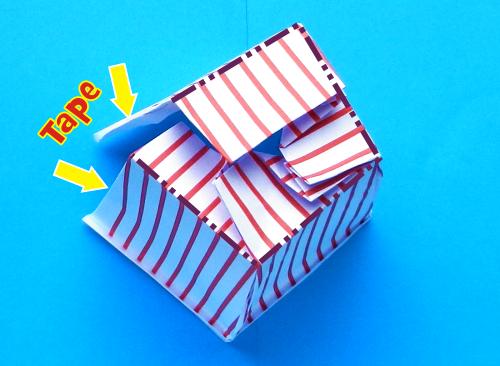 Fold an Origami Popcorn Box