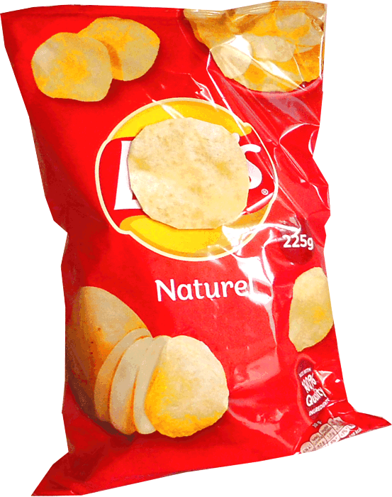 Zak naturel chips
