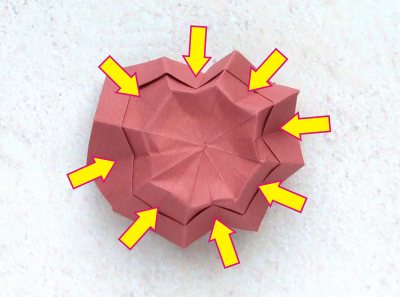 easy origami primrose diagrams