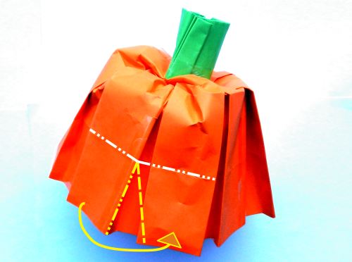 Make Origami Pumpkins