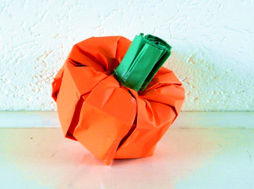 Origami pompoen
