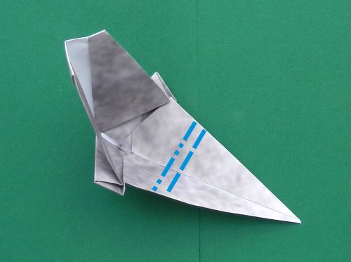 Origami Rhino folding instructions