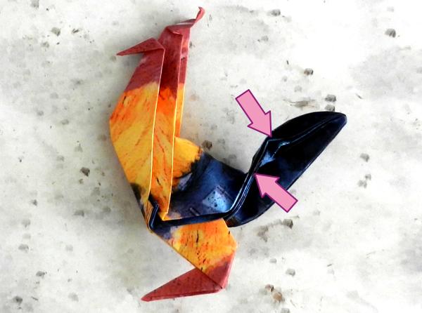 Fold an Origami Rooster