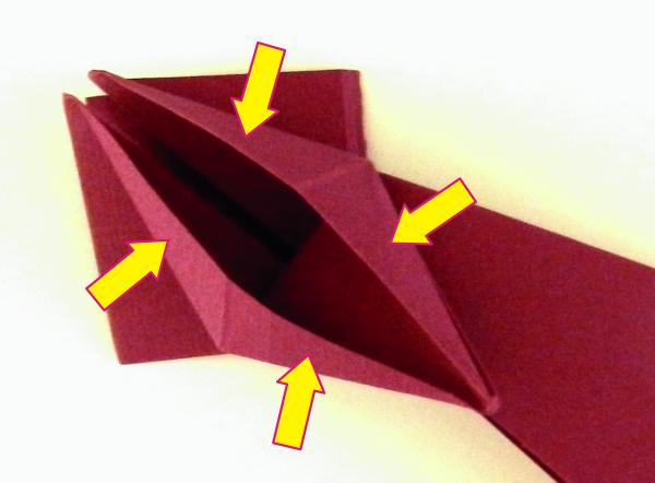 Fold an Origami scepter