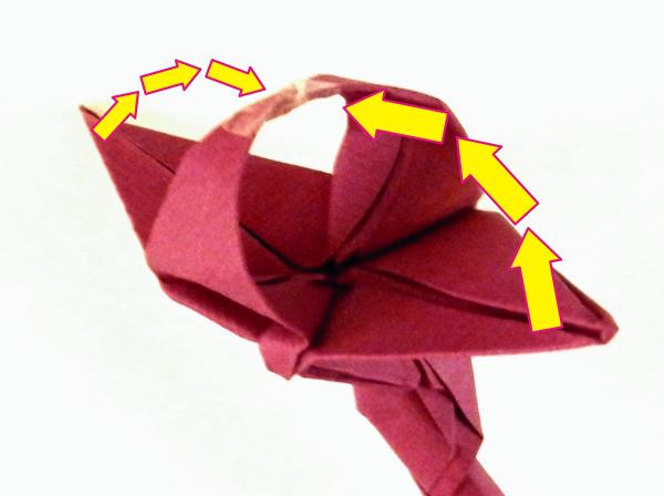 Fold an Origami scepter