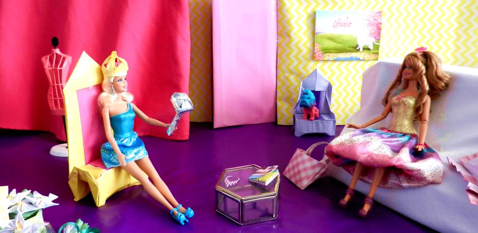 Barbie poppenhuis