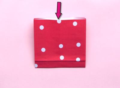 how to make a kirigami shopping bag