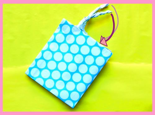 Make a paper Origami shopping bag