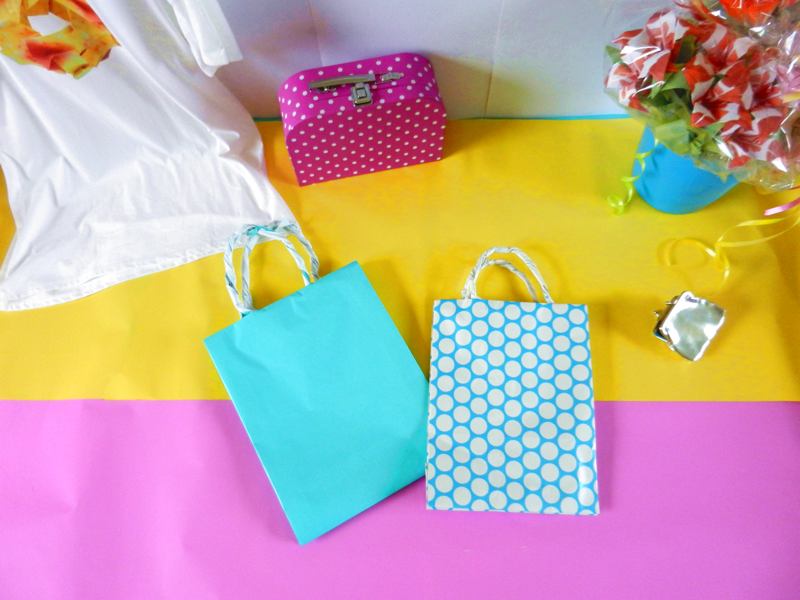 Origami shopping bags