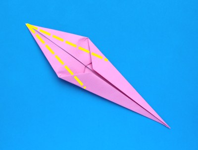 instructions for folding an origami shoulder bag