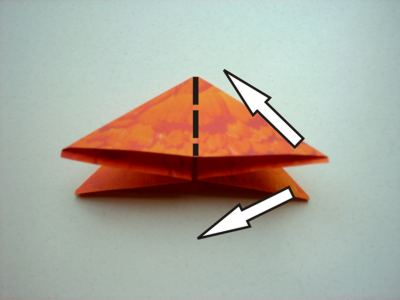 origami diagrammen voor een bloem