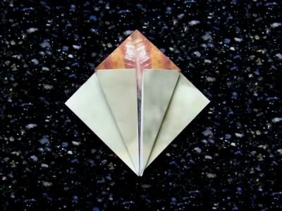 een origami slak maken