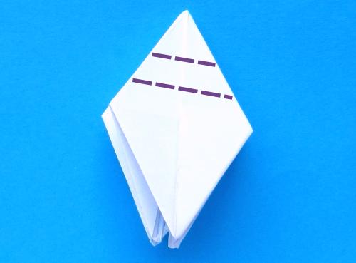 Make an Origami snowflake