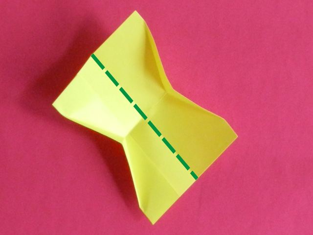 How to make Origami banana candy