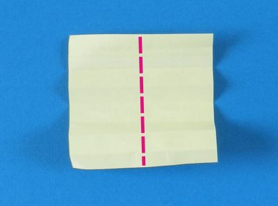 een ster van een post-it note maken een ster van een post-it note maken