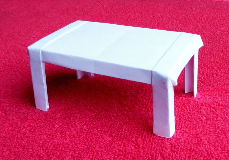 Origami tafel