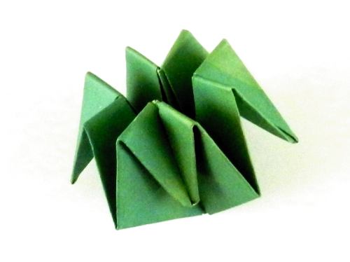 Make an Origami Thistle