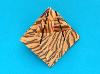 origami tiger folding instructions