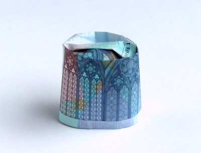 Origami Toren van Pisa maken