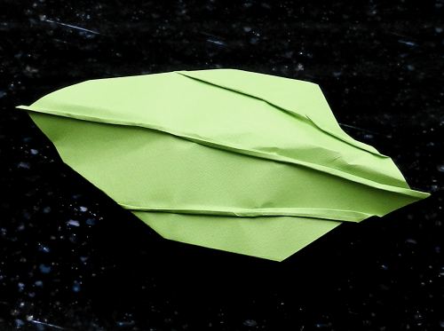 easy to fold origami veined leaf