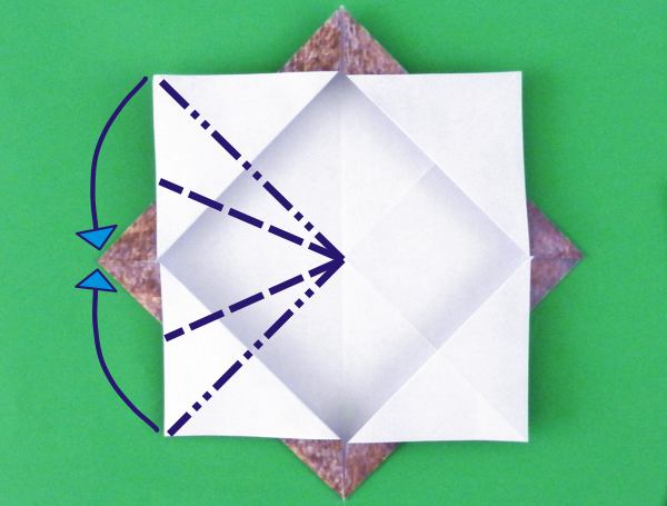 Origami zwijn maken