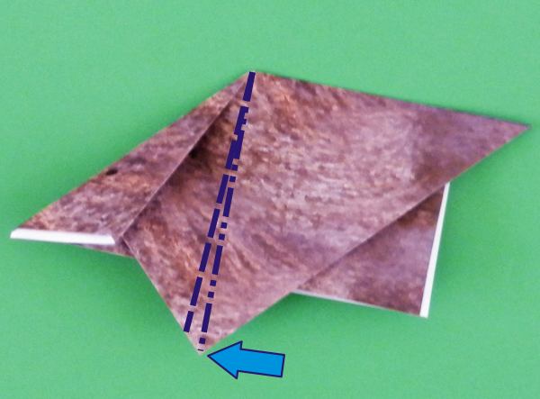 Origami zwijn maken