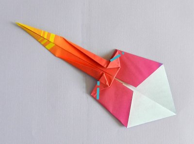 Windwijzer van papier maken