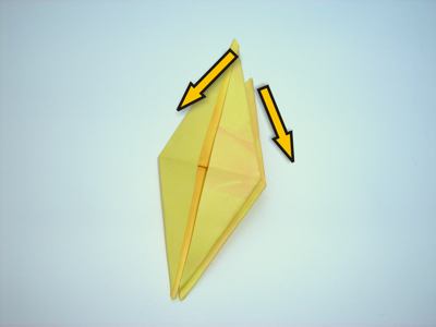 origami diagrams for a yellow flower