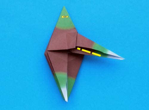 Origami Zombie maken
