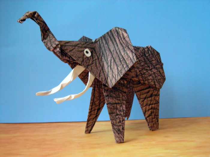 Origami elephants