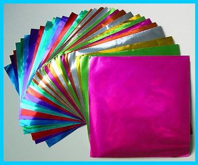 origami foil papers
